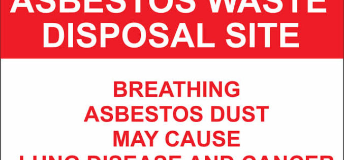 Does Your Workplace or Home Office Have a Strategy for Controlling Asbestos Exposure?