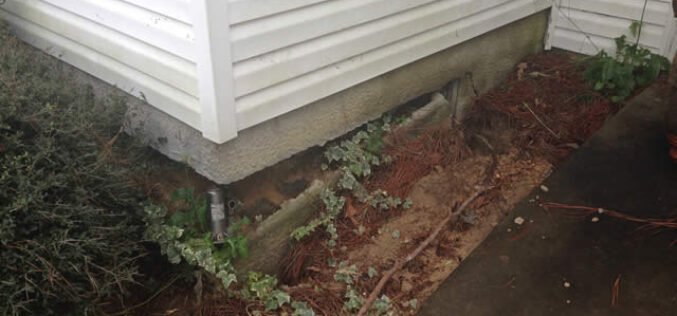 <span>Sunday Morning Tip for Sept 26:</span> Why Your House Shouldn’t Be Sinking Into The Ground