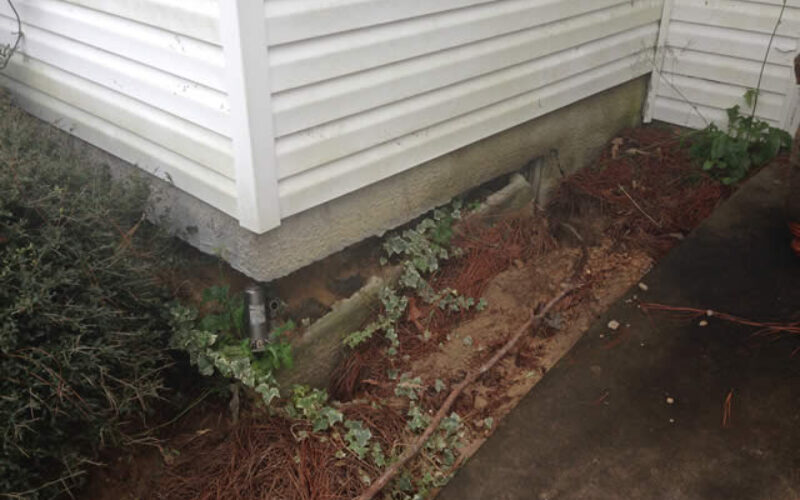 <span>Sunday Morning Tip for Sept 26:</span> Why Your House Shouldn’t Be Sinking Into The Ground