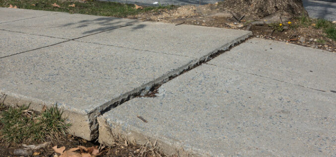 Why Sidewalk and Driveway Cracks Can Be Dangerous