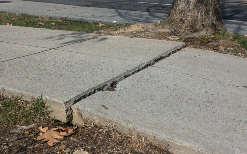 Why Sidewalk and Driveway Cracks Can Be Dangerous