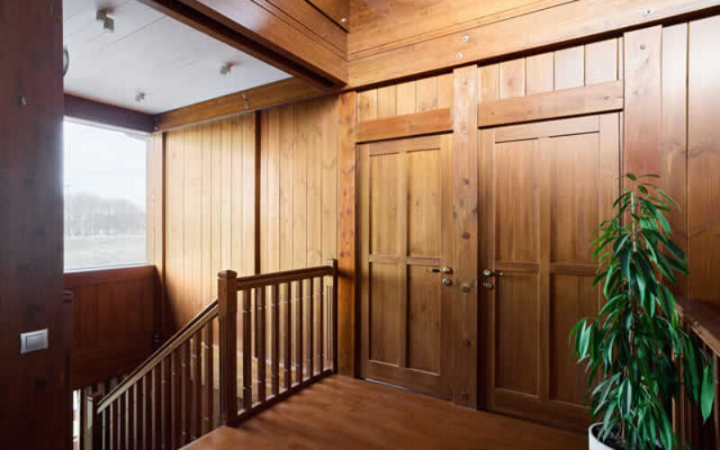 Wood-Drenched Rooms Discover the Allure of Modern Wood Paneling