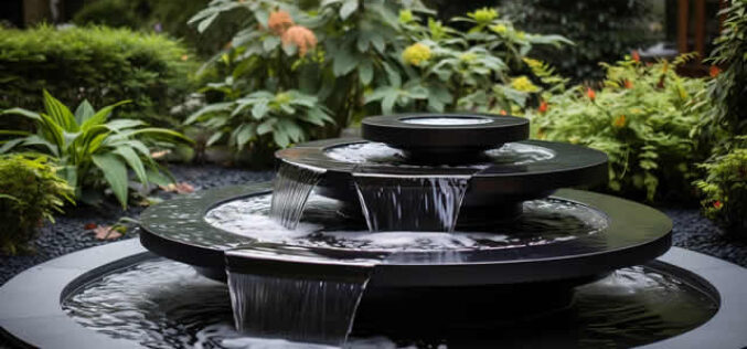 Elevate Your Landscape with Minimalist Water Fountains