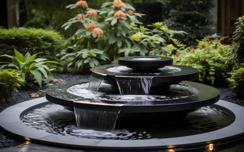 Elevate Your Landscape with Minimalist Water Fountains