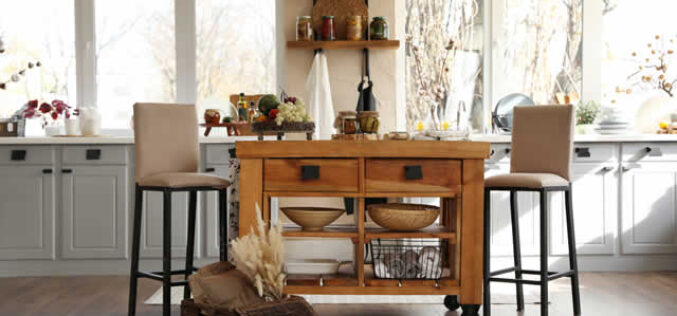 Short on Kitchen Space? Try a Versatile Rolling Cart