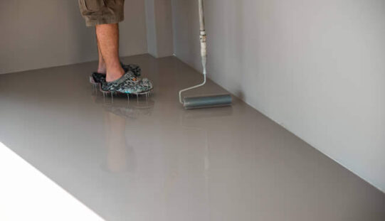 Coat Your Garage Floor with Epoxy This Weekend