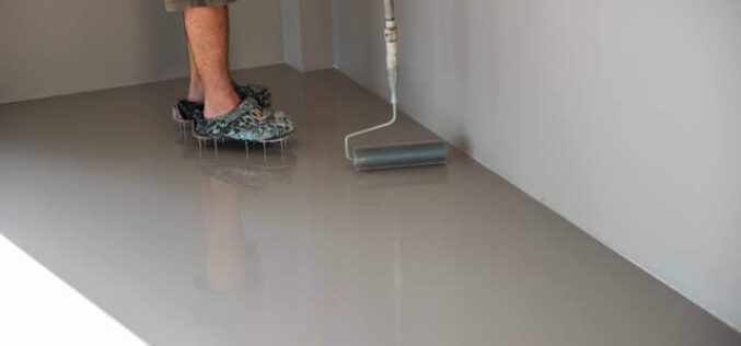 Coat Your Garage Floor with Epoxy This Weekend