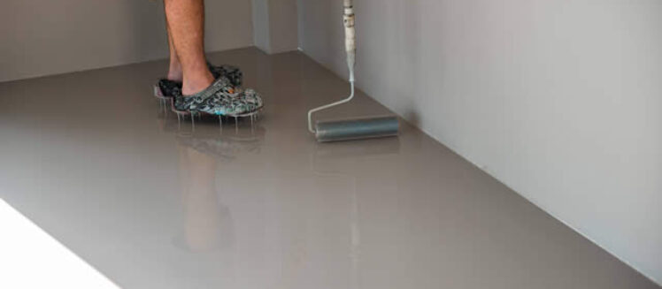 Coat Your Garage Floor with Epoxy This Weekend