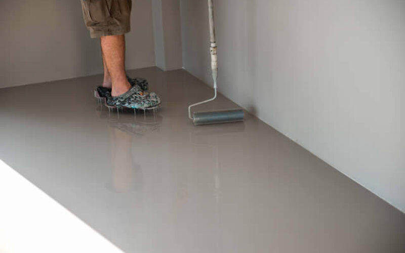 Coat Your Garage Floor with Epoxy This Weekend
