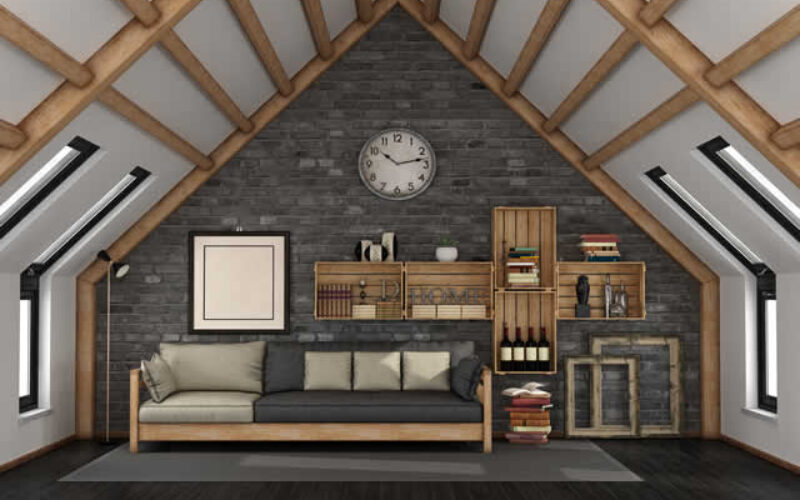 The Design Opportunities Hidden Beneath Sloped Ceilings