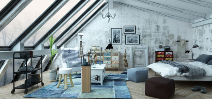 Attic Bedroom with Stellar Sky Windows