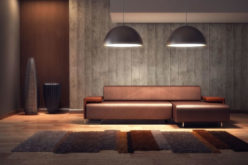 Dual Hanging Light With Big Domes