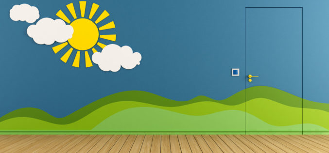 Adding An Outdoor Scene to the Play Room