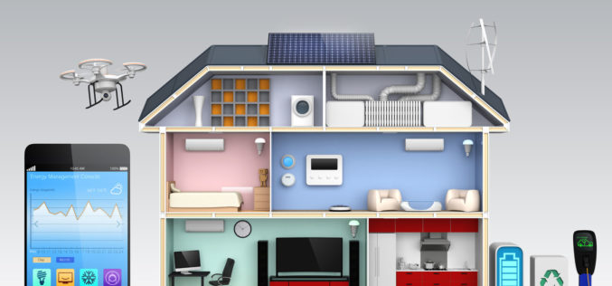 Smartphone App and Energy Efficient House for a Smart House Concept