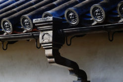 Decorative Copper Rain Gutter