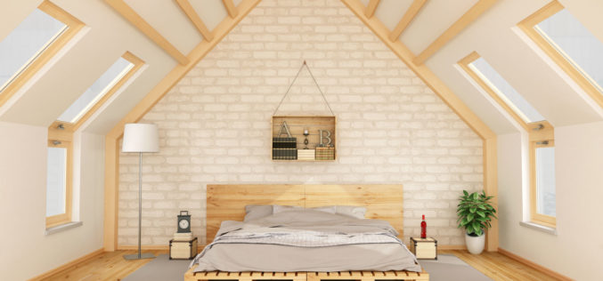 Attic Conversion Idea: Secluded Bedroom