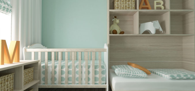 Baby Nursery and Toddler Room In One