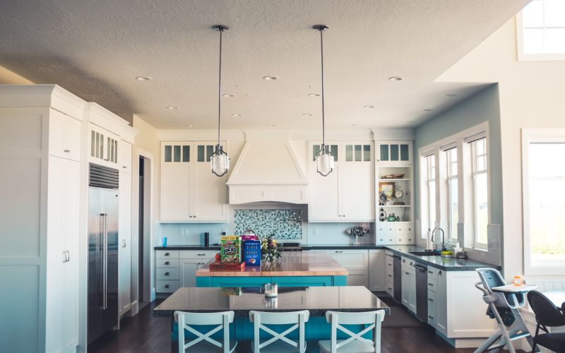 Stylish Kitchen with Dining Area