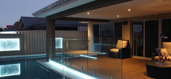 Lighting the Backyard Deck