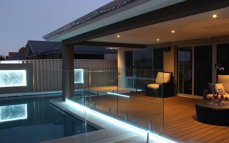 Lighting the Backyard Deck