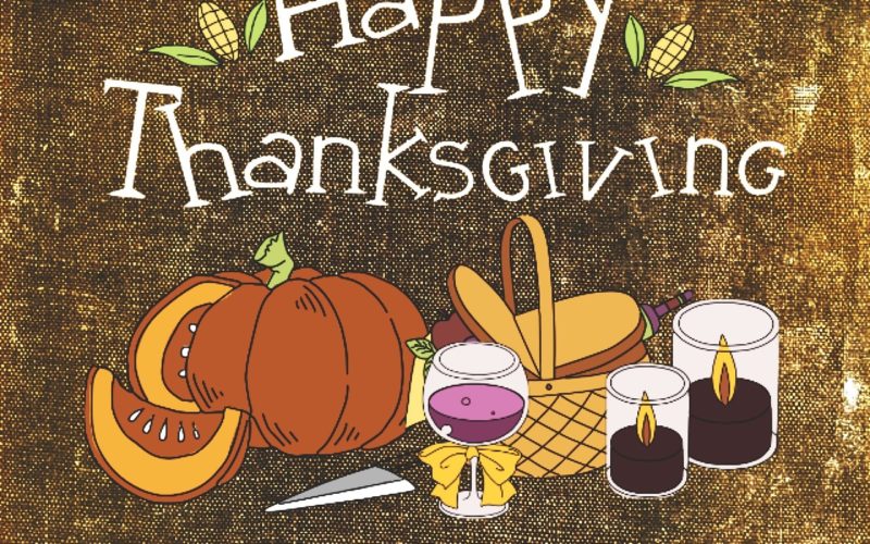 Getting Ready To Decorate The Thanksgiving Table