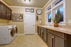 <span>photo image analysis:</span> Functional Laundry Room