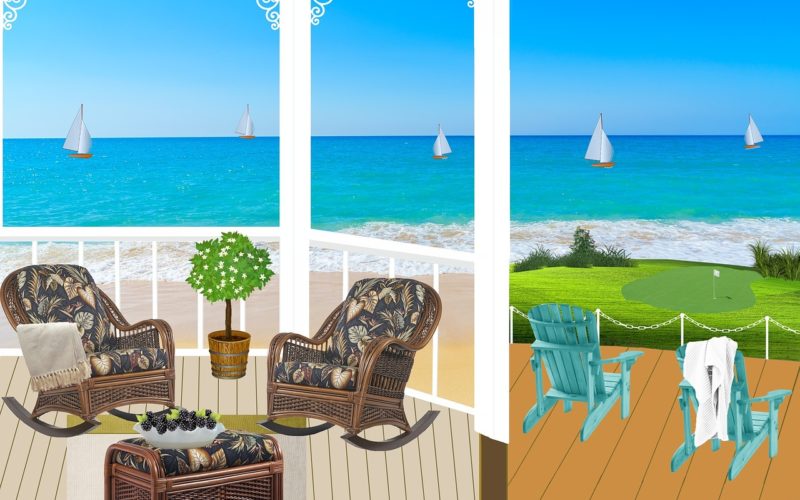 Rocking Time Away With a Comfortable Porch Chair