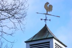 Rooftop Weathervane for Added Exterior Decor
