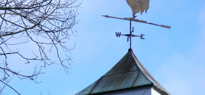 Rooftop Weathervane for Added Exterior Decor