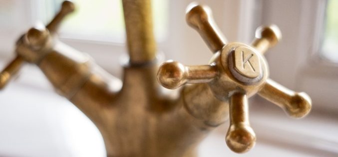 A Touch of Class With a Vintage Kitchen Faucet