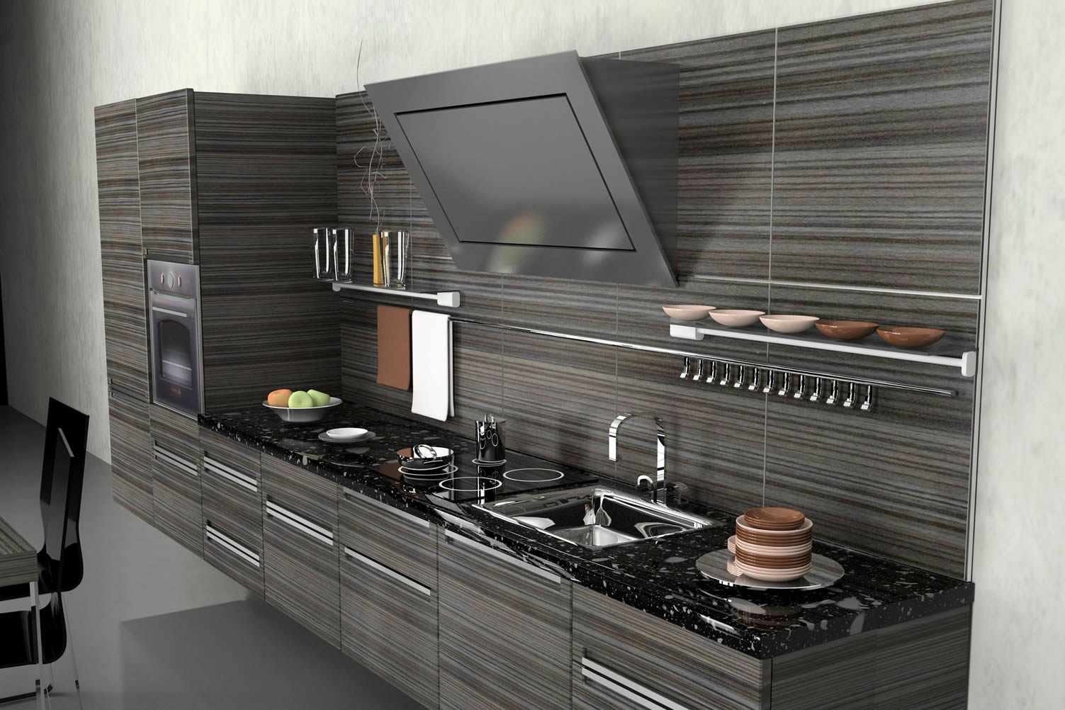 clutter-free kitchen