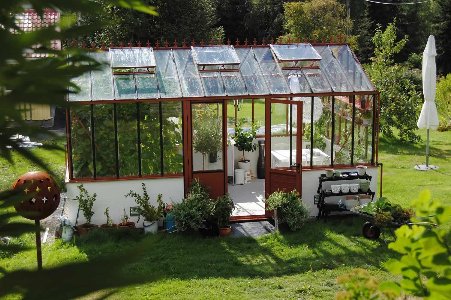 winter greenhouse
