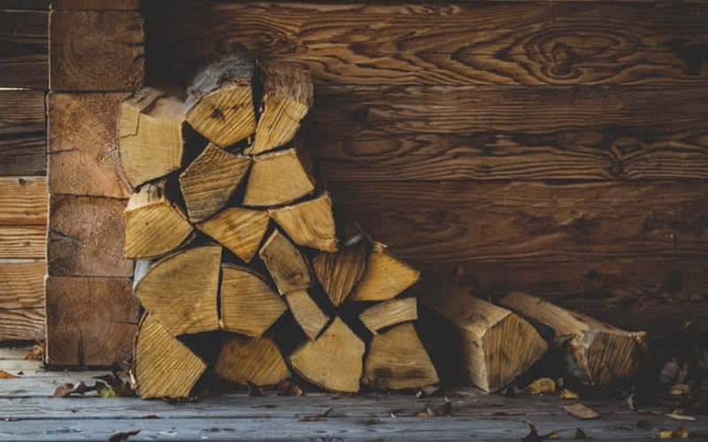 Getting Ready for Winter: Wood Stacking
