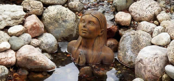 Decorative Edging Stone to Border Your Pond