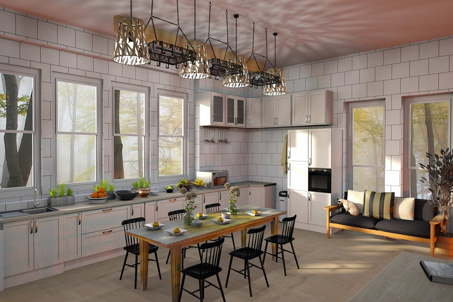 kitchen dining table