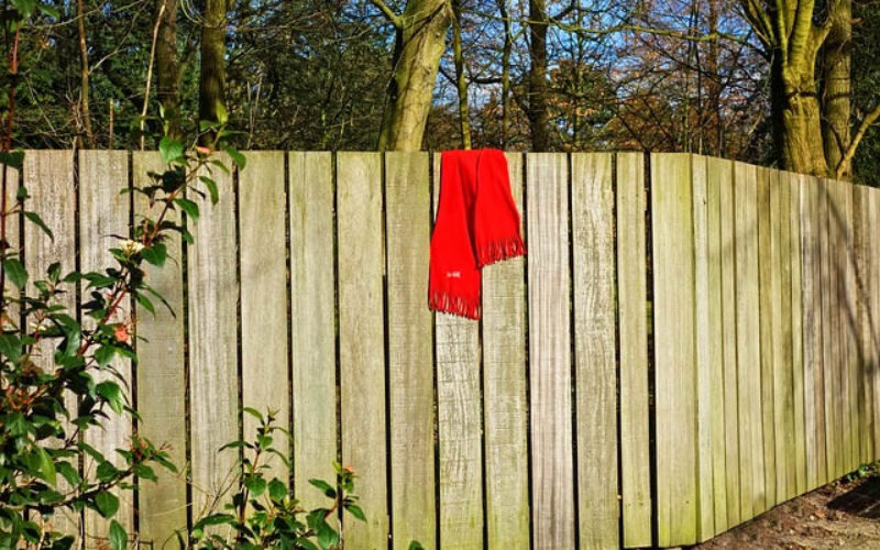 Adding a Wooden Garden Fence