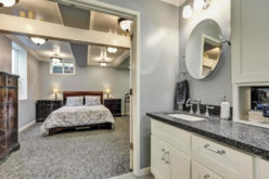 <span>photo image analysis:</span> Basement Guest Bedroom