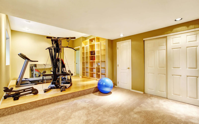 <span>photo image analysis:</span> Dedicated Exercise Room for Discipline