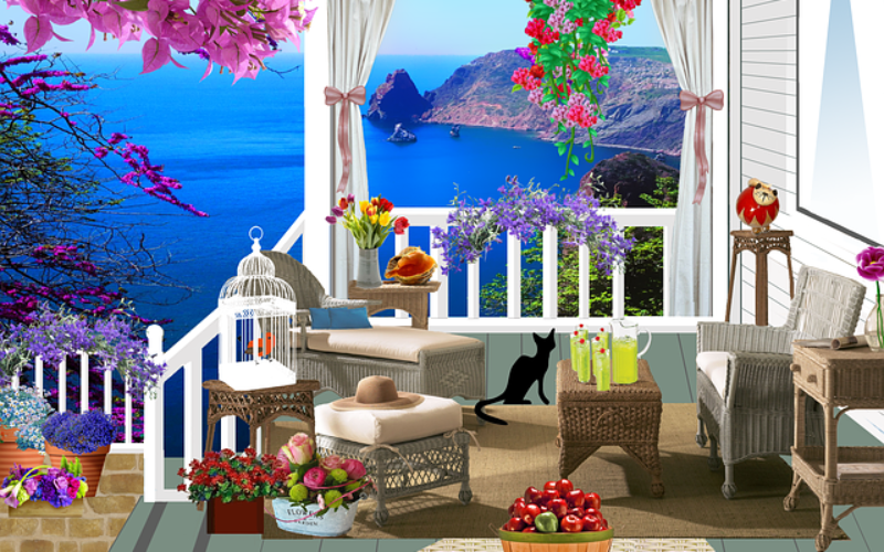 Decorating for a Summer Porch