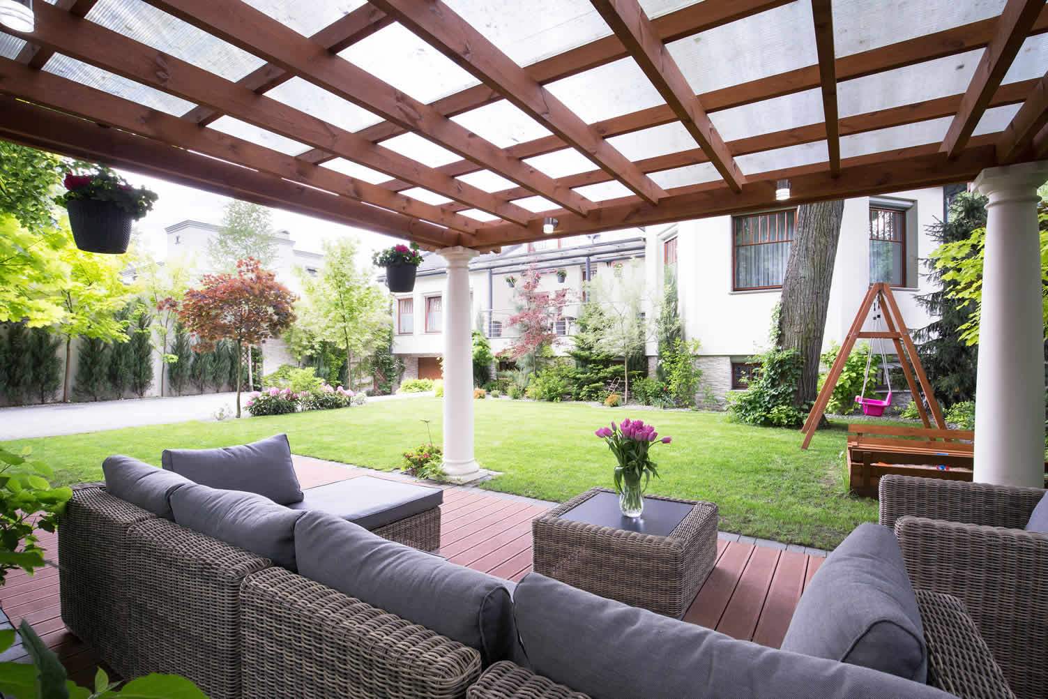 adding a pergola
