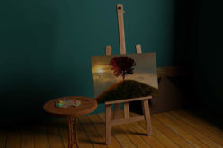 Attic Conversion Idea: Artist Studio Room