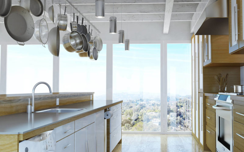 <span>photo image analysis:</span> Hanging Pot Rack