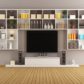 Interesting Way to Display Books and Nick-Naks