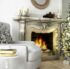 Enjoying a Fireplace