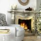 Enjoying a Fireplace
