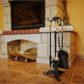 Enjoying a Fireplace