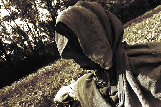 halloween scarecrows