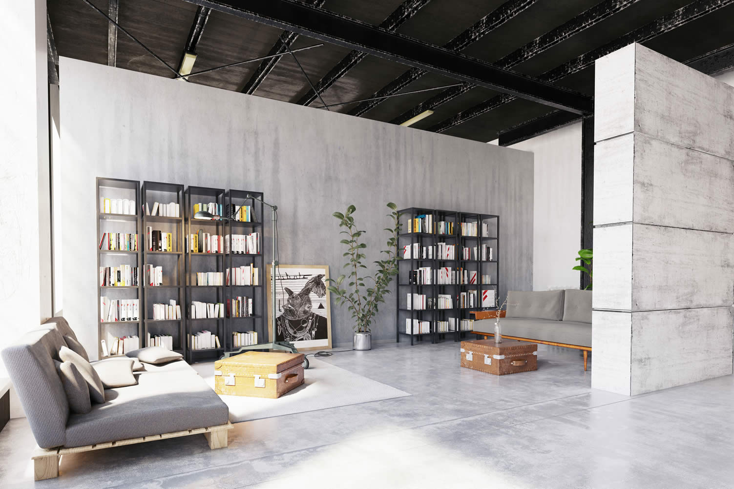 design options for concrete flooring