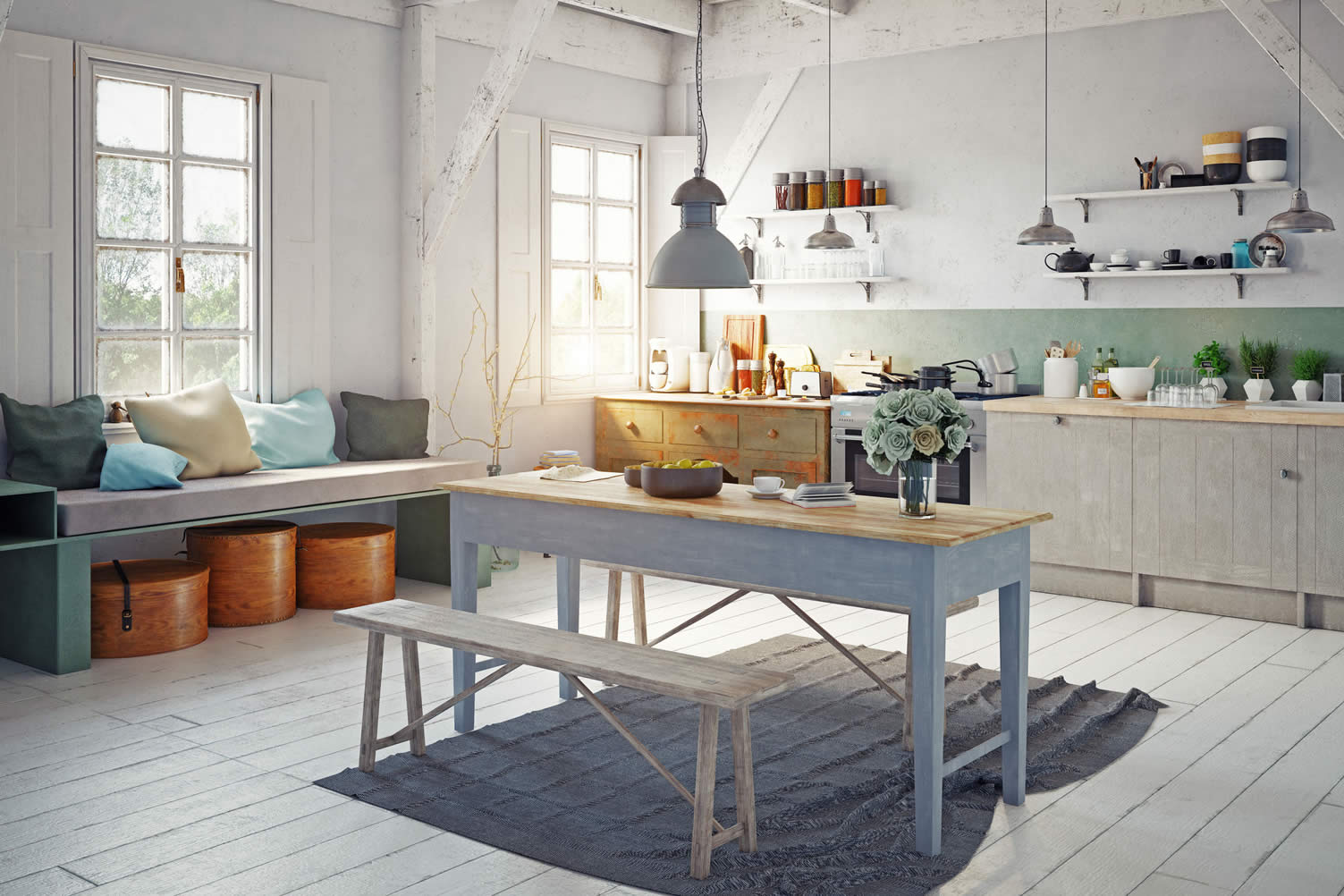 ways to add farmhouse style