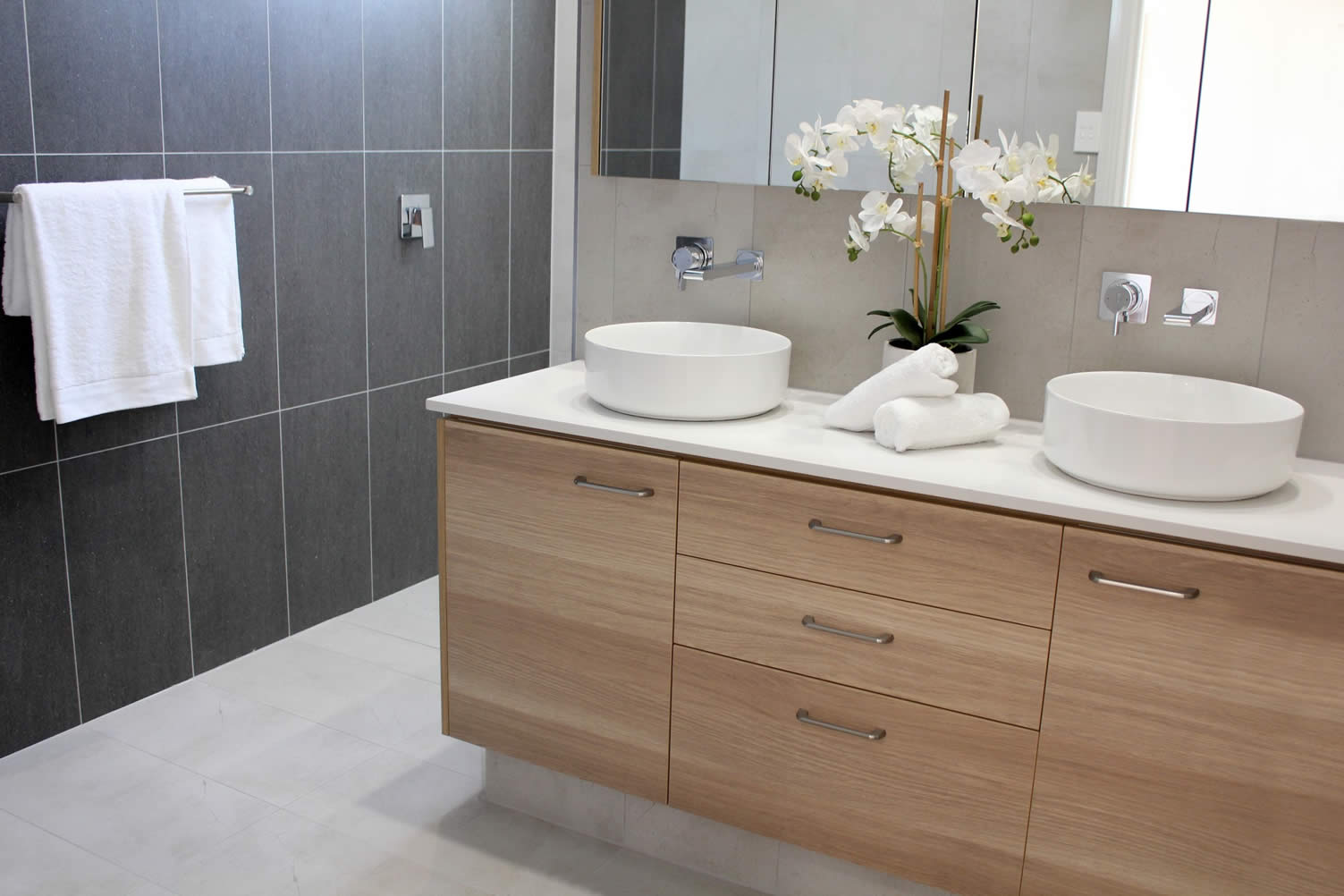 new bathroom vanity